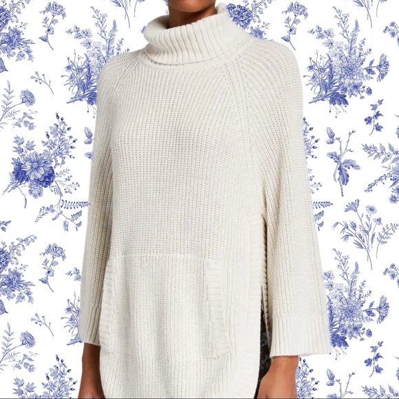 UGG Sweaters - UGG | Long Turtle Neck Crochet Knit Sweater
